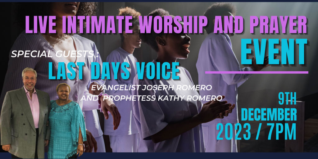 Last Days Voice is a new worship team in the prophetic holy spirit flow.